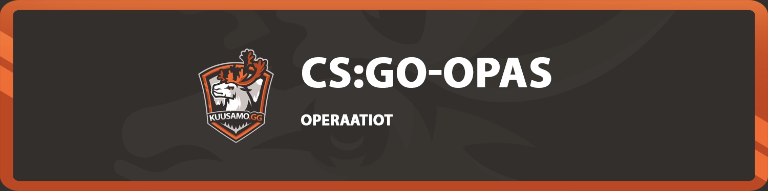 CS:GO operaatiot selitettynä
