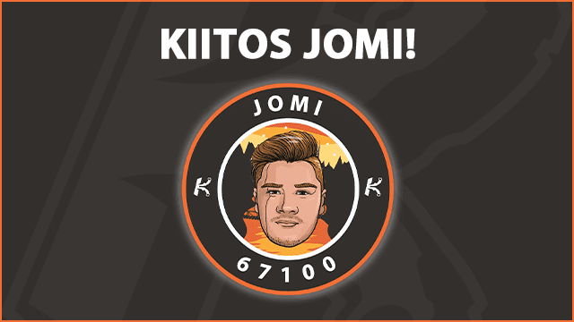 Kiitos Jomi!